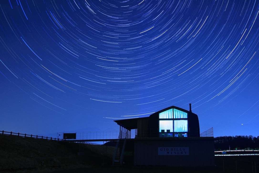 信州御牧ヶ原の星空観察会